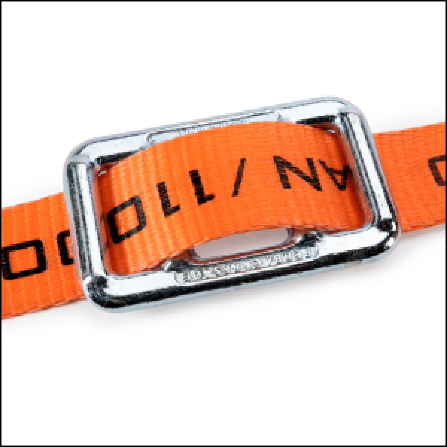 1 1/2" Galvanized Buckles for Woven Cord Lashing up to 1 5/8" Width 5